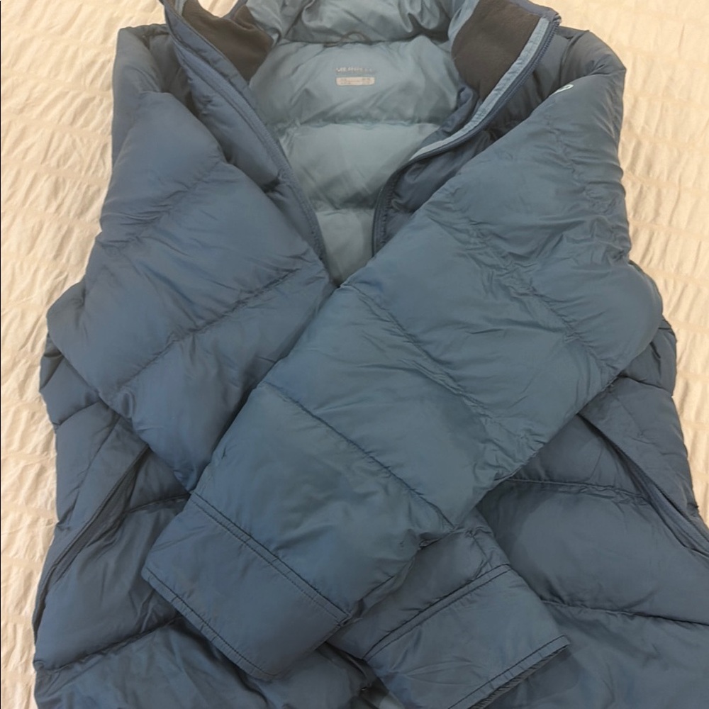 Merrell Navy Puffer Jacket - Picture 3 of 4